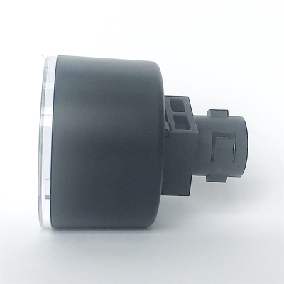 เครื่องวัดความดันเลนส์อะคริลิคสีดำหน้าปัด 30 ATM 40mm เครื่องวัดความดันพลาสติก