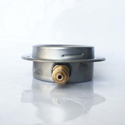 2300 Psi เกจวัดความดัน 2.5 นิ้ว 160 บาร์หน้าแปลนมาตรวัดความดันน้ำมันเชื้อเพลิงของเหลวที่เติม